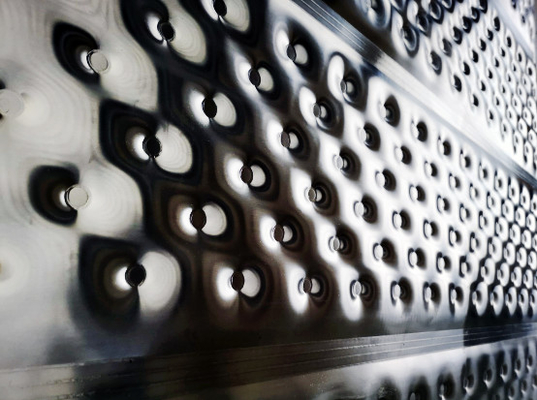 Качество  Stainless Steel Pillow Dimple Plate Heat Exchanger Chillers Фабрика