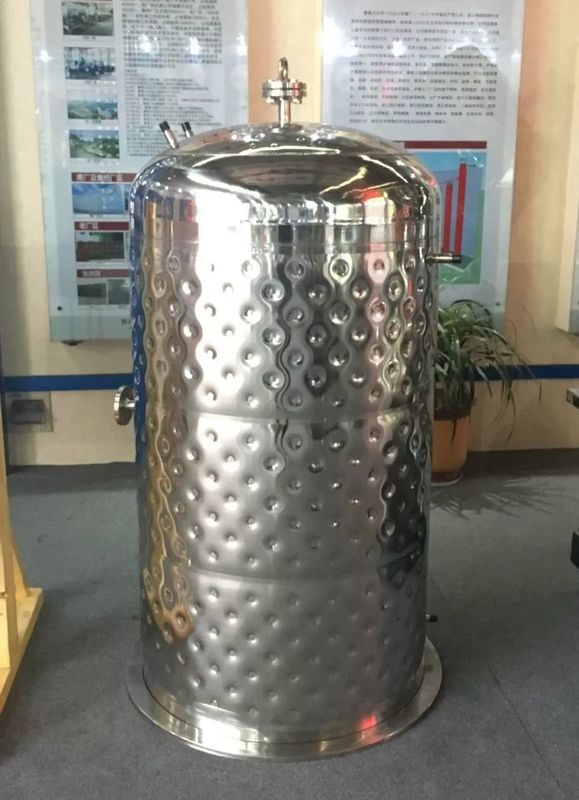 Stainless Steel 1500L Pillow Plate Jacket Tank
