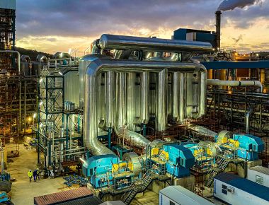 Продолжающийся принудительный циркуляционный солевой Mvr испаритель 440V для опреснения морской воды