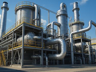 Оборудование для многоступенчатого выпарного аппарата с падающей пленкой для очистки сточных вод