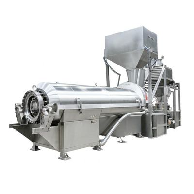 Система непрерывного разделения кристаллов и обезвоживания с центрифугой для выталкивания соли