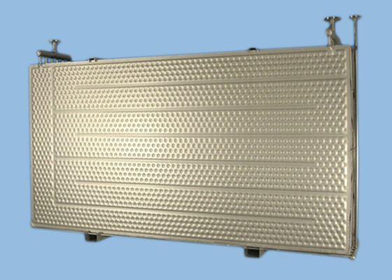 Лазер плиты подушки теплообменного аппарата волокна SS сварил толщину 0.8mm