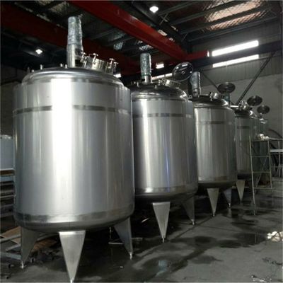 Отполированный танк куртки плиты подушки 300L для растворителя