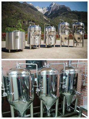 Танк заквашивания нержавеющей стали 5000L GMP конический